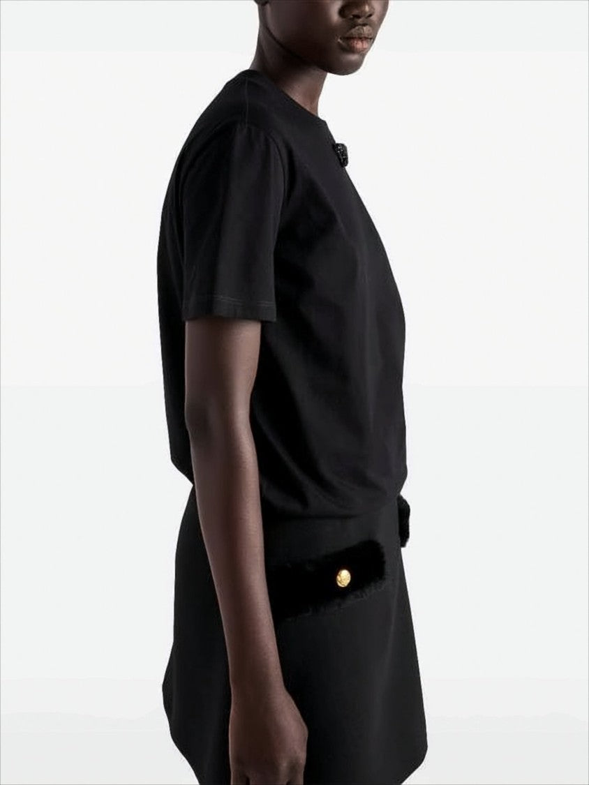 Prada Black Short-Sleeve T-Shirt