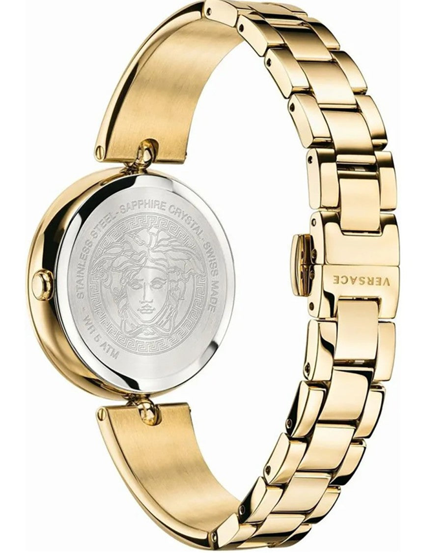 Versace Palazzo Empire Gold-Tone Stainless Steel Watch With Medusa Motif