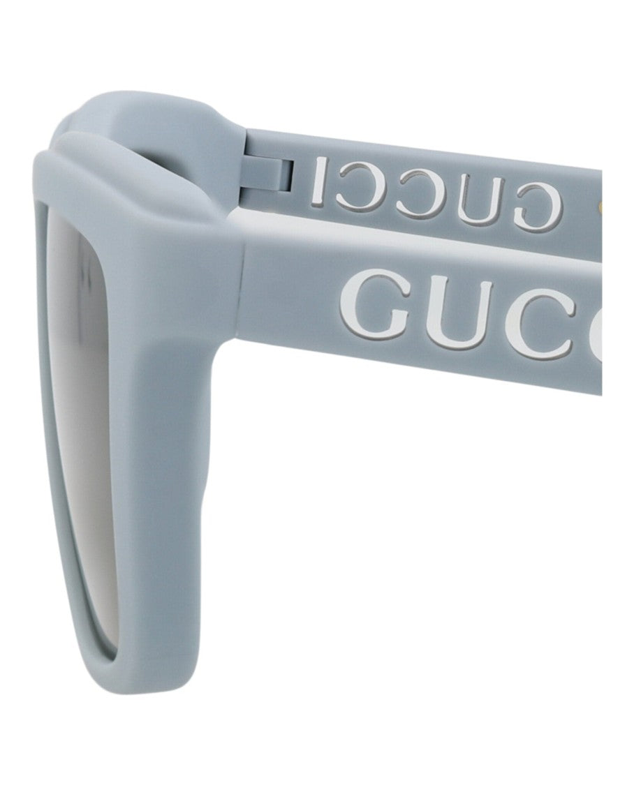 Gucci Square-Frame Injection Sunglasses