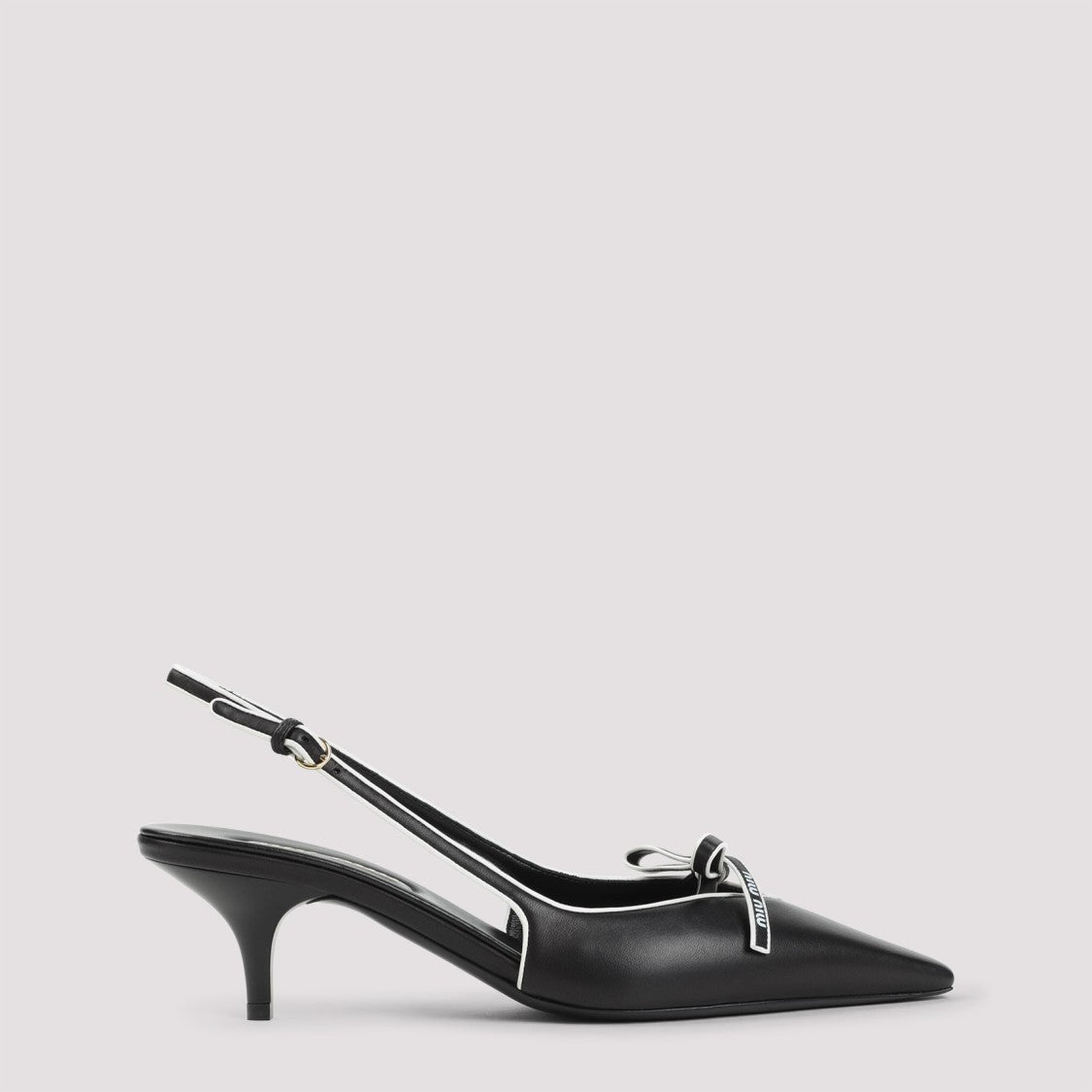 Miu Miu Pointed Toe Slingback Pumps