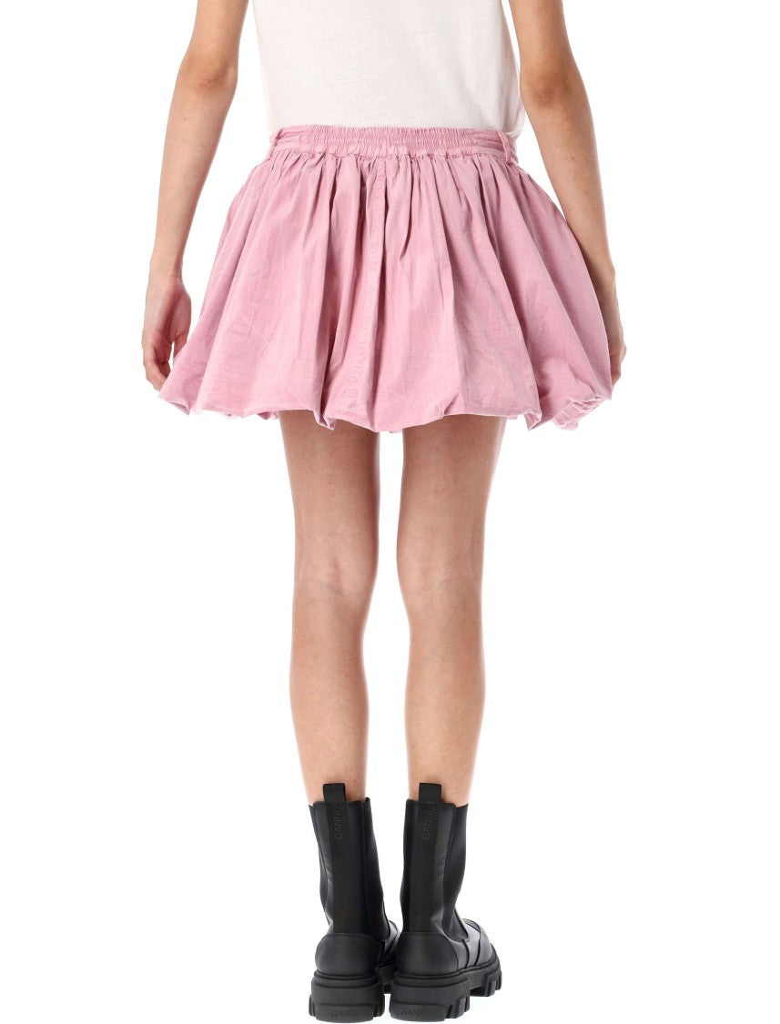 Ganni Washed Cotton Short