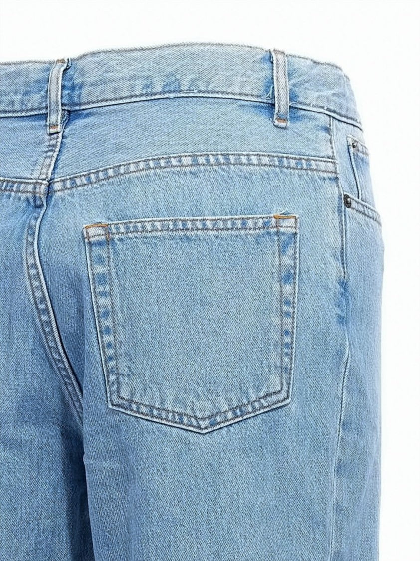 A.P.C. Straight-Leg Denim Pants With Traditional Five-Pocket Design
