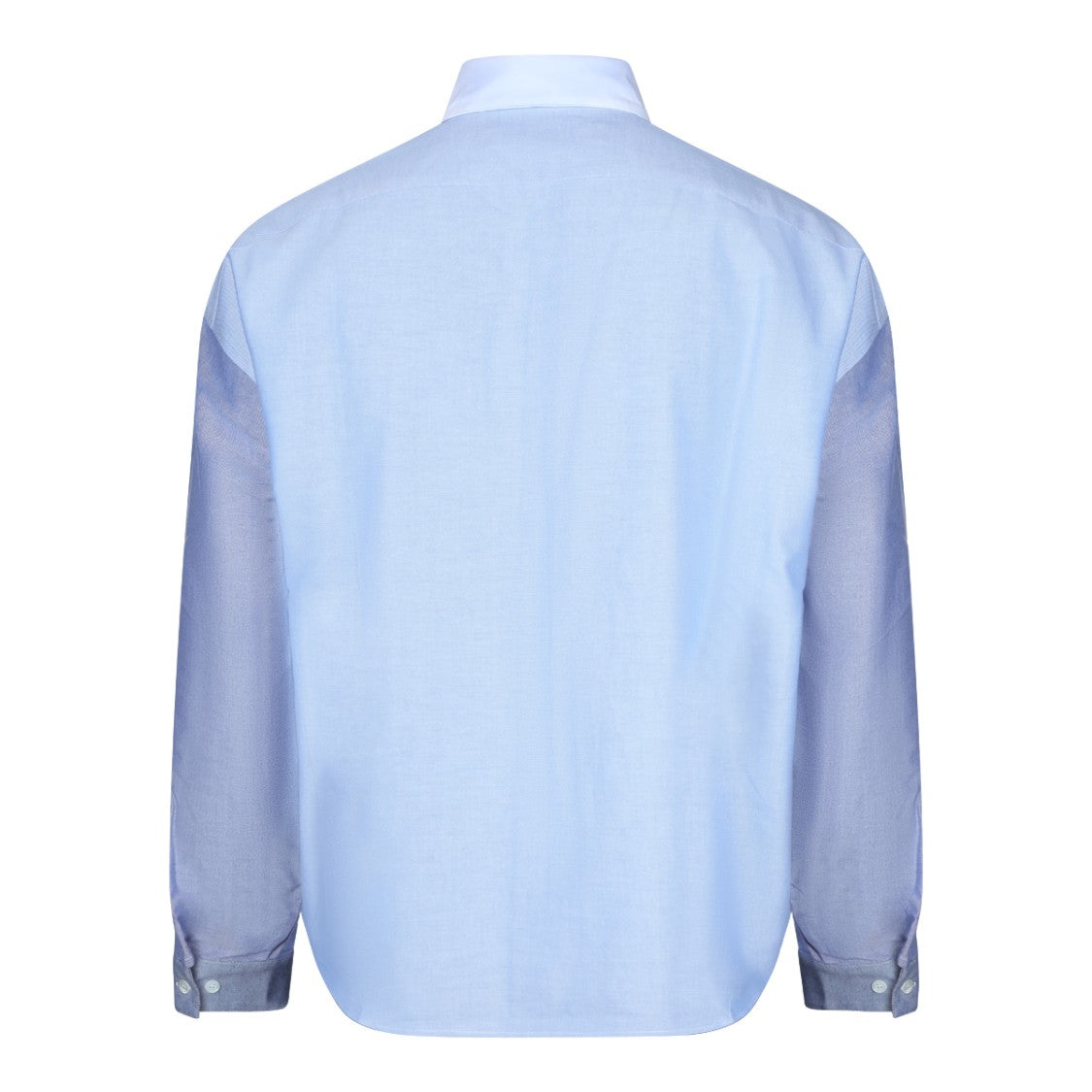 Marni Light Blue Shirt With Contrasting Sleeves