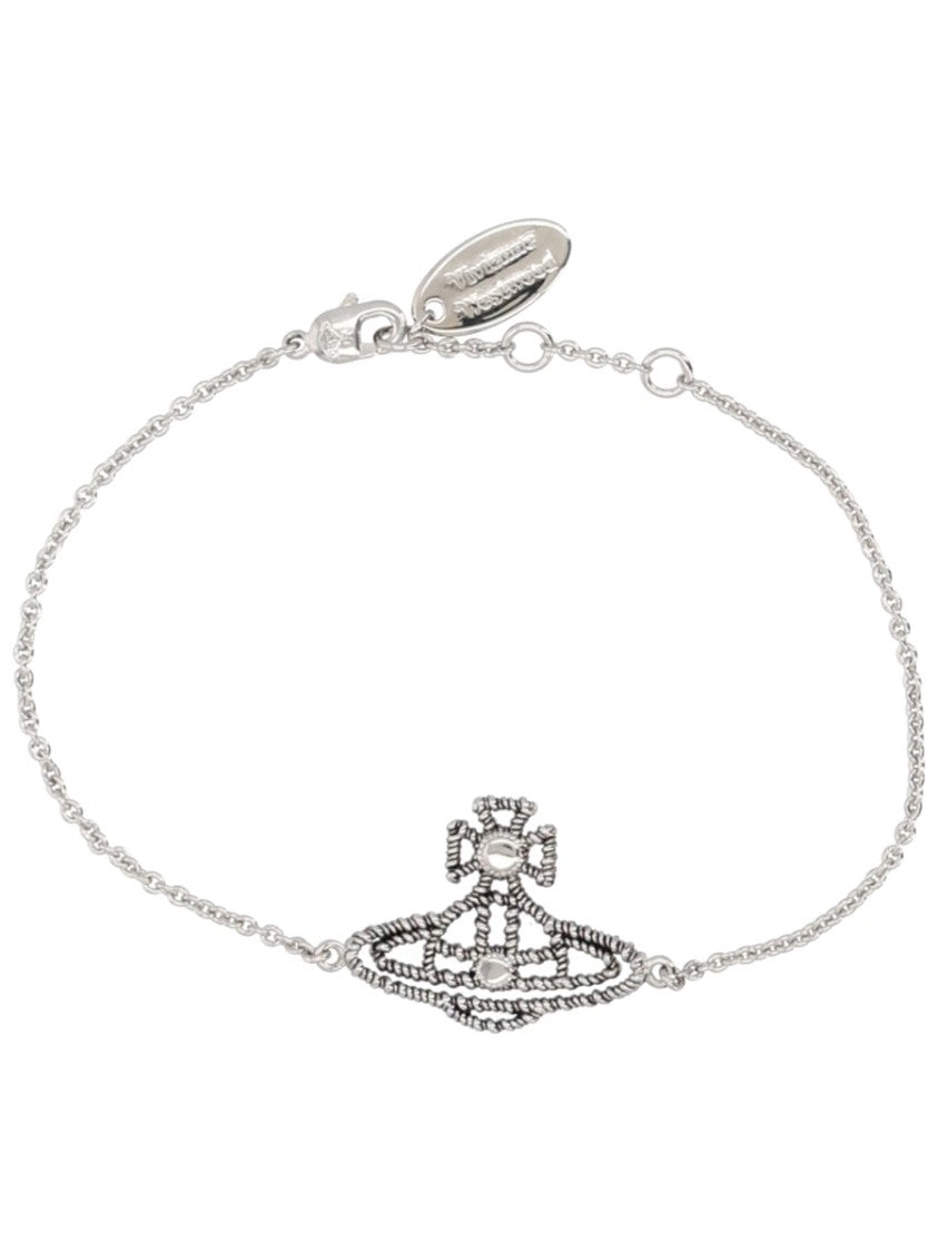 Vivienne Westwood Coretta Fine Chain Brass Bracelet