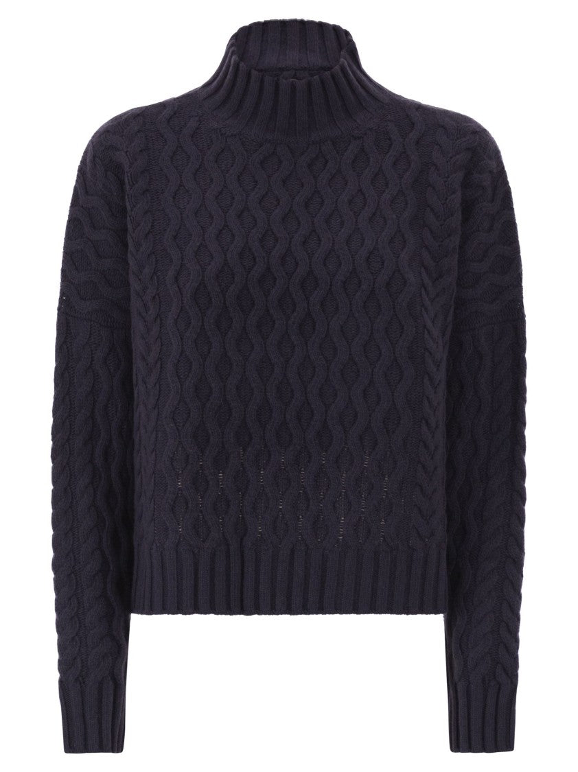 Max Mara Yard - Boxy Sweater In Wool Yarn
