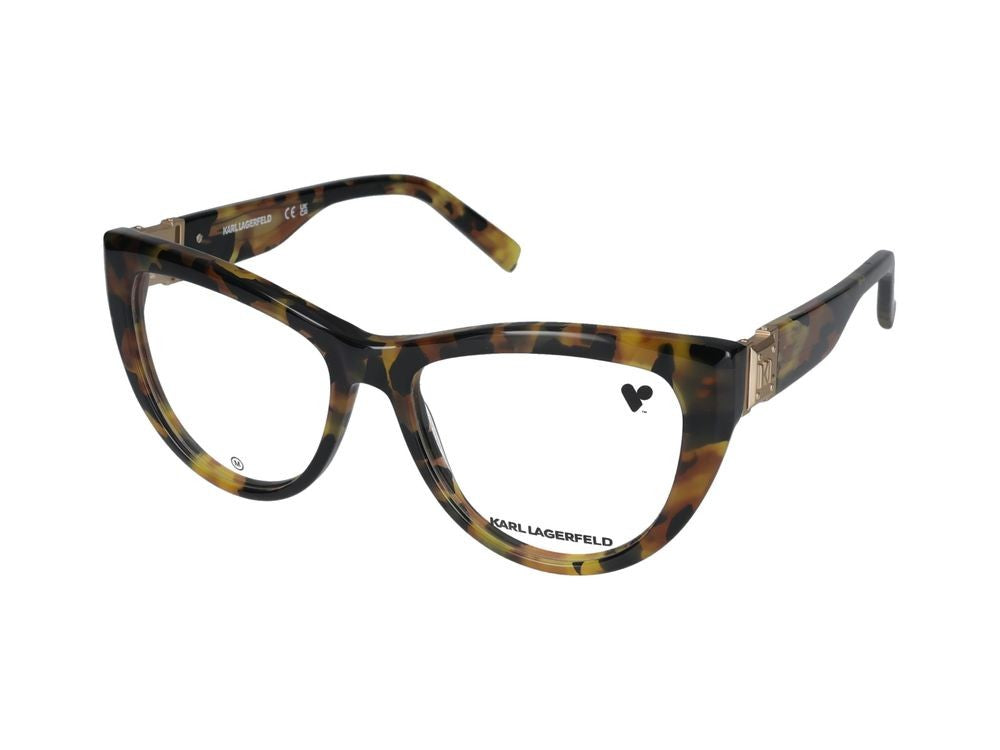 Karl Lagerfeld Eyeglasses Kl6133 234 Striped Tobacco 54/16/140