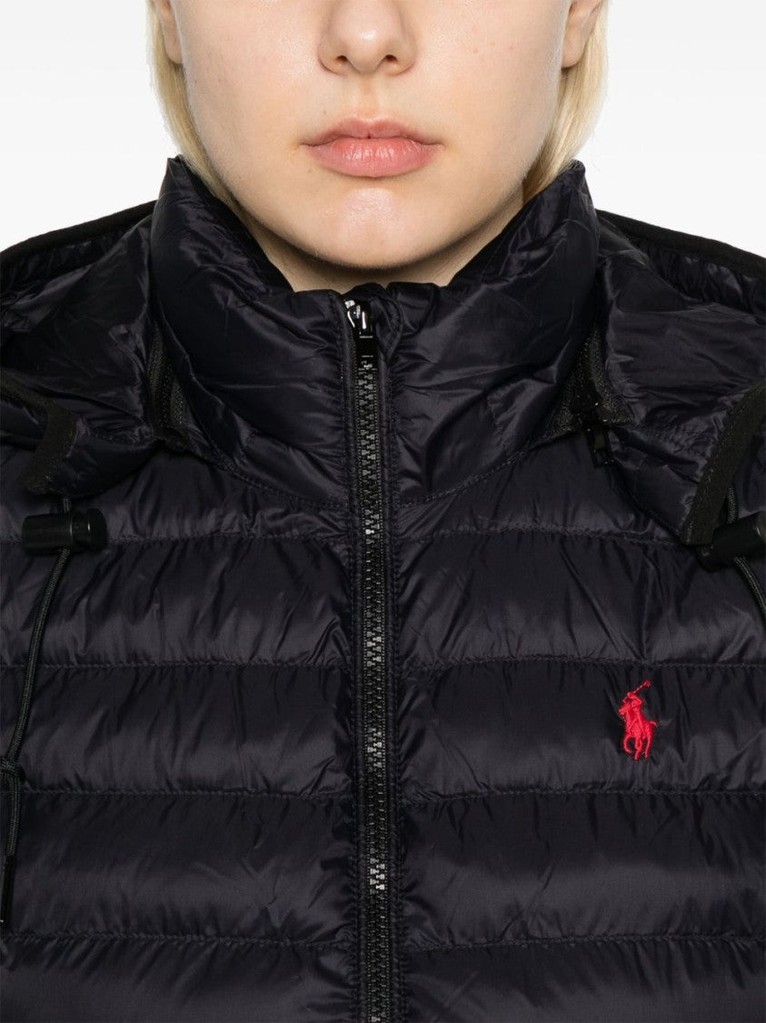 Polo Ralph Lauren Sleeveless Puffer Jacket With High Collar