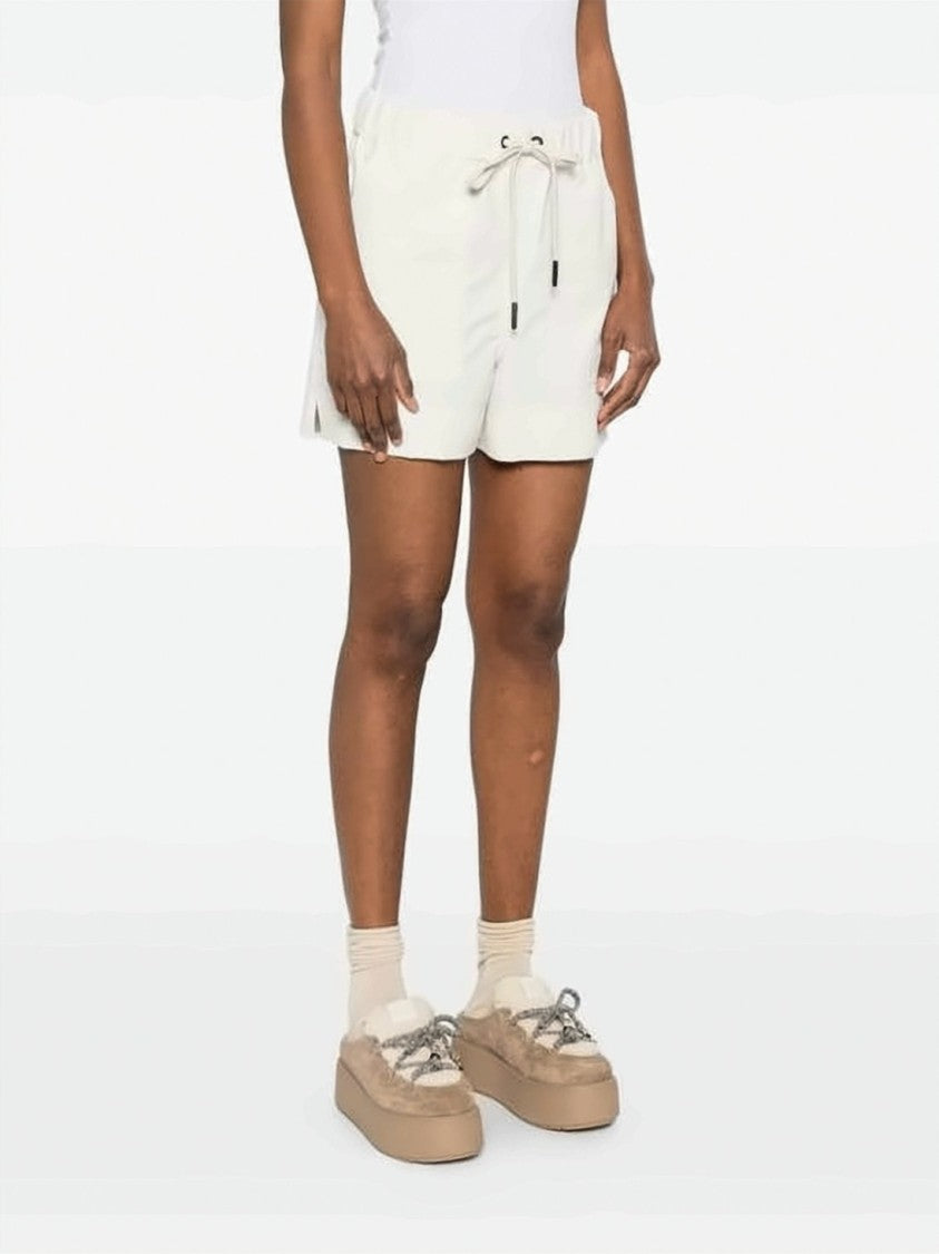 Moncler Relaxed-Fit Shorts With Elastic Waistband
