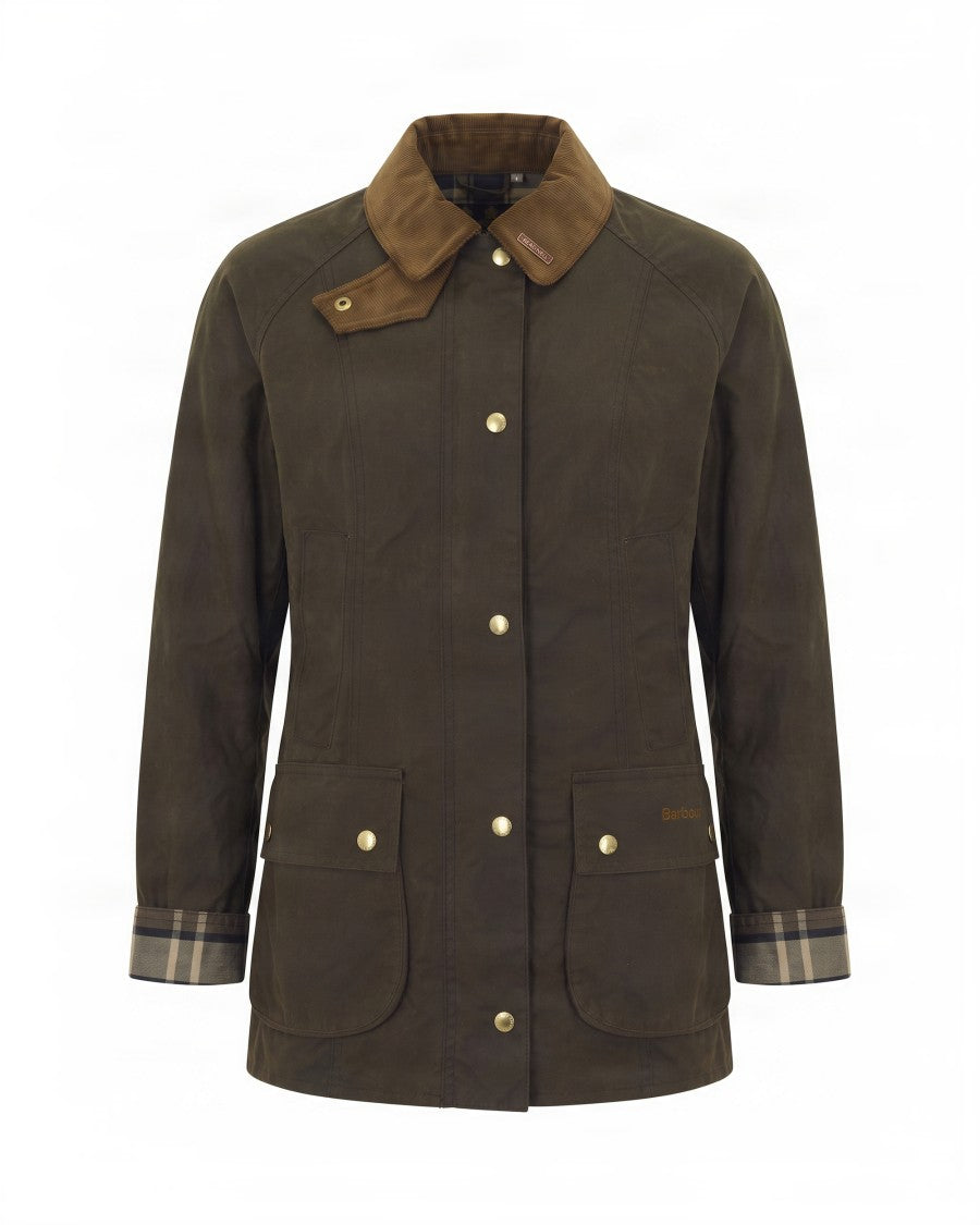Barbour Waxed Cotton Velvet Collar Jacket