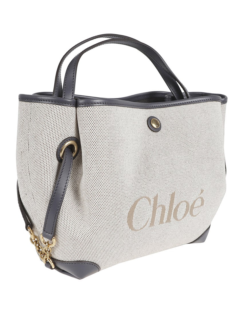 Chloé Small Double-Handle Bag With Removable Chain Strap