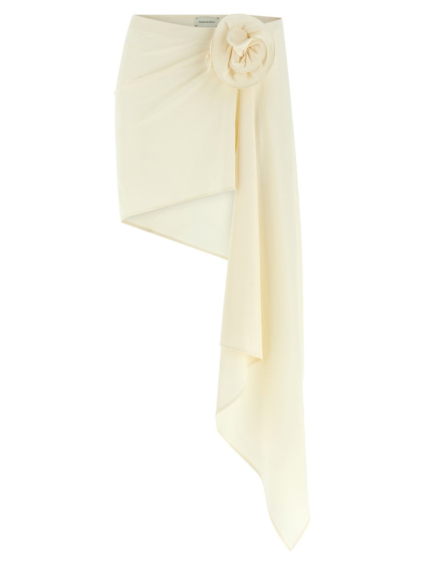 Magda Butrym Draped Stretch Fabric '01' Skirt