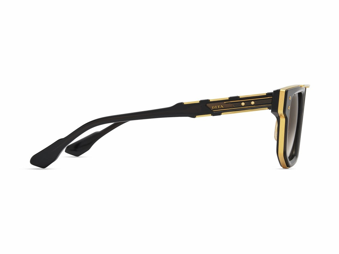 Dita Gold Mach-Nine Geometric Sunglasses