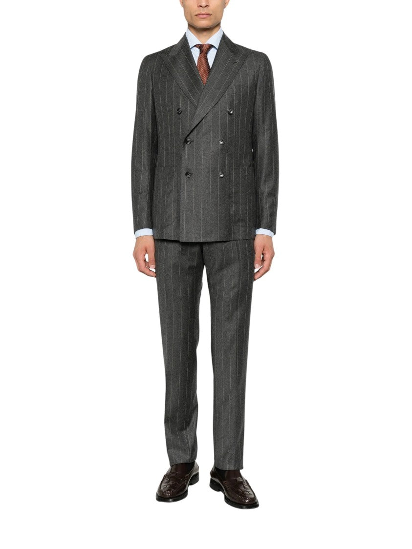 Tagliatore Pinstripe Double-Breasted Suit