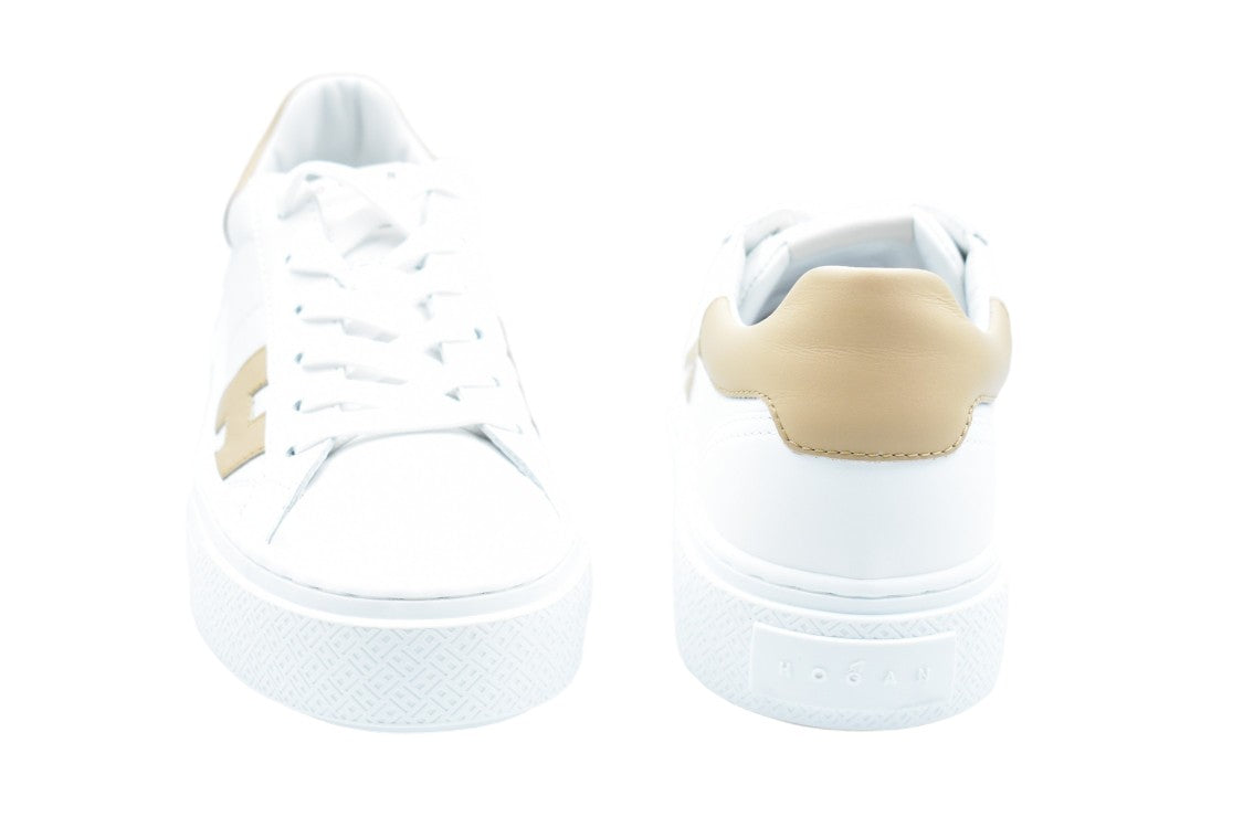 Hogan Black Soft Leather Chunky Micro Sneakers