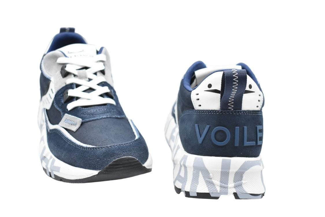 Voile Blanche Low-Top Sneakers With Bold Design