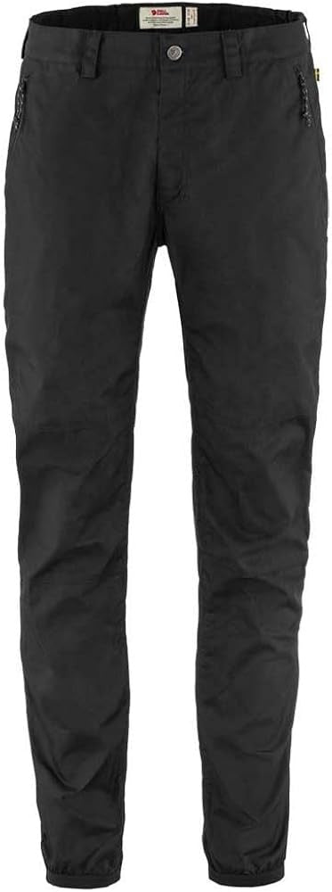Fjallraven Kanken Minimally Designed Straight Pants With Zippered Pockets