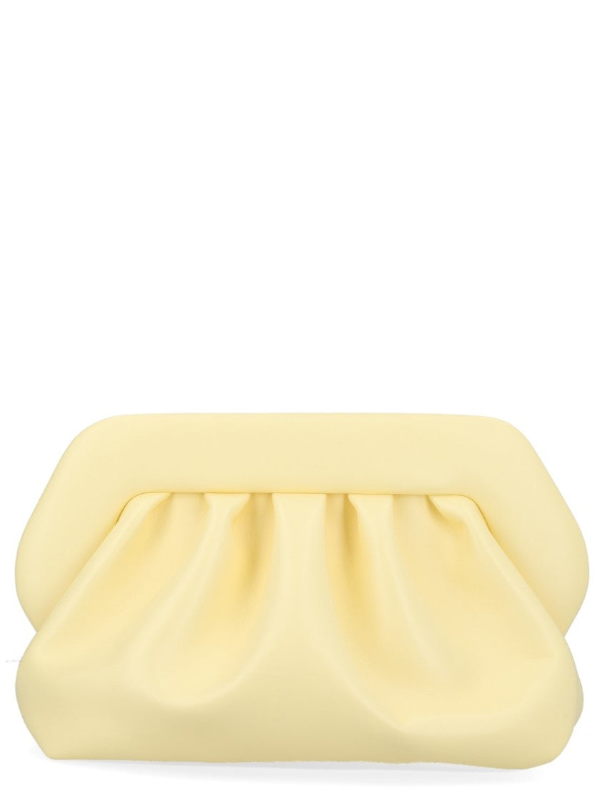 Themoirè Bios Soft Structured Ruched Handbag