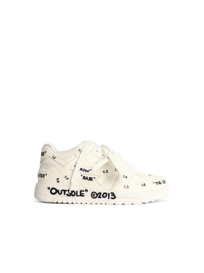 Off-White 'Out Of Office' White Leather Sneakers