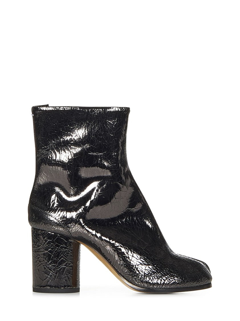 Maison Margiela Contemporary Grey Boots With Broken Mirror Effect