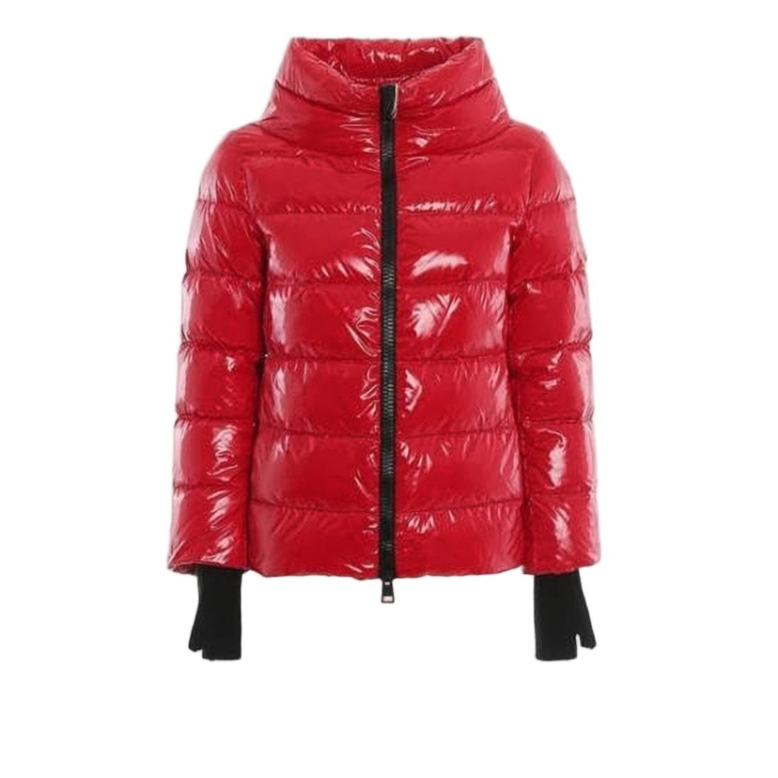 Herno Quilted Puffer Jacket With High Collar