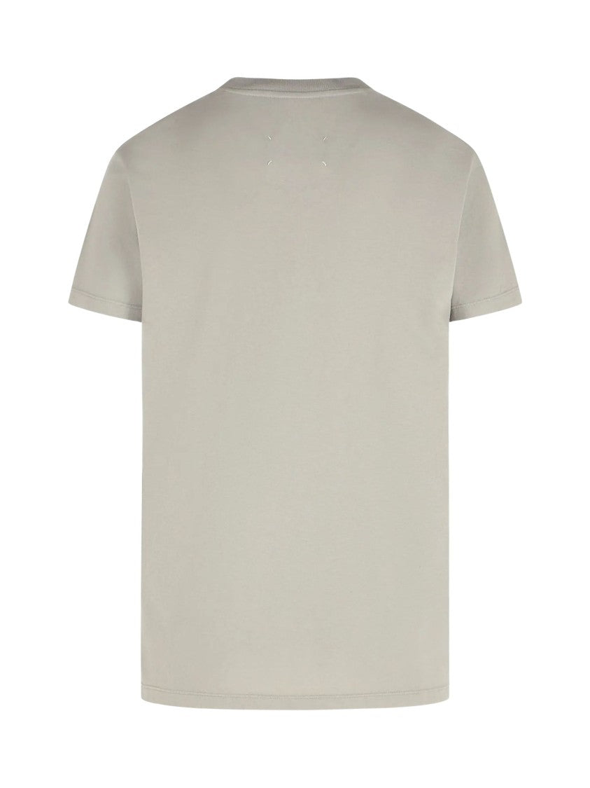 Maison Margiela Coral Patch Relaxed Cotton T-Shirt