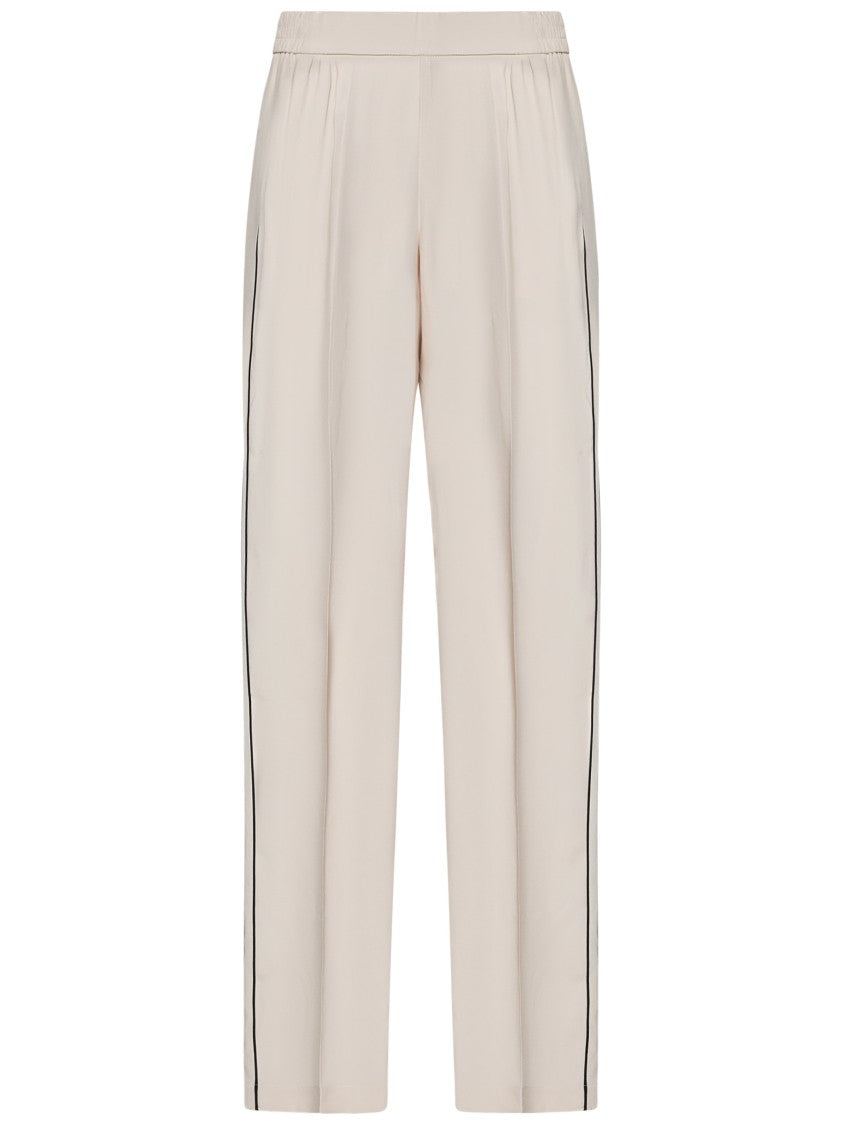N°21 Blush Pink Satin Pyjama-Style Trousers