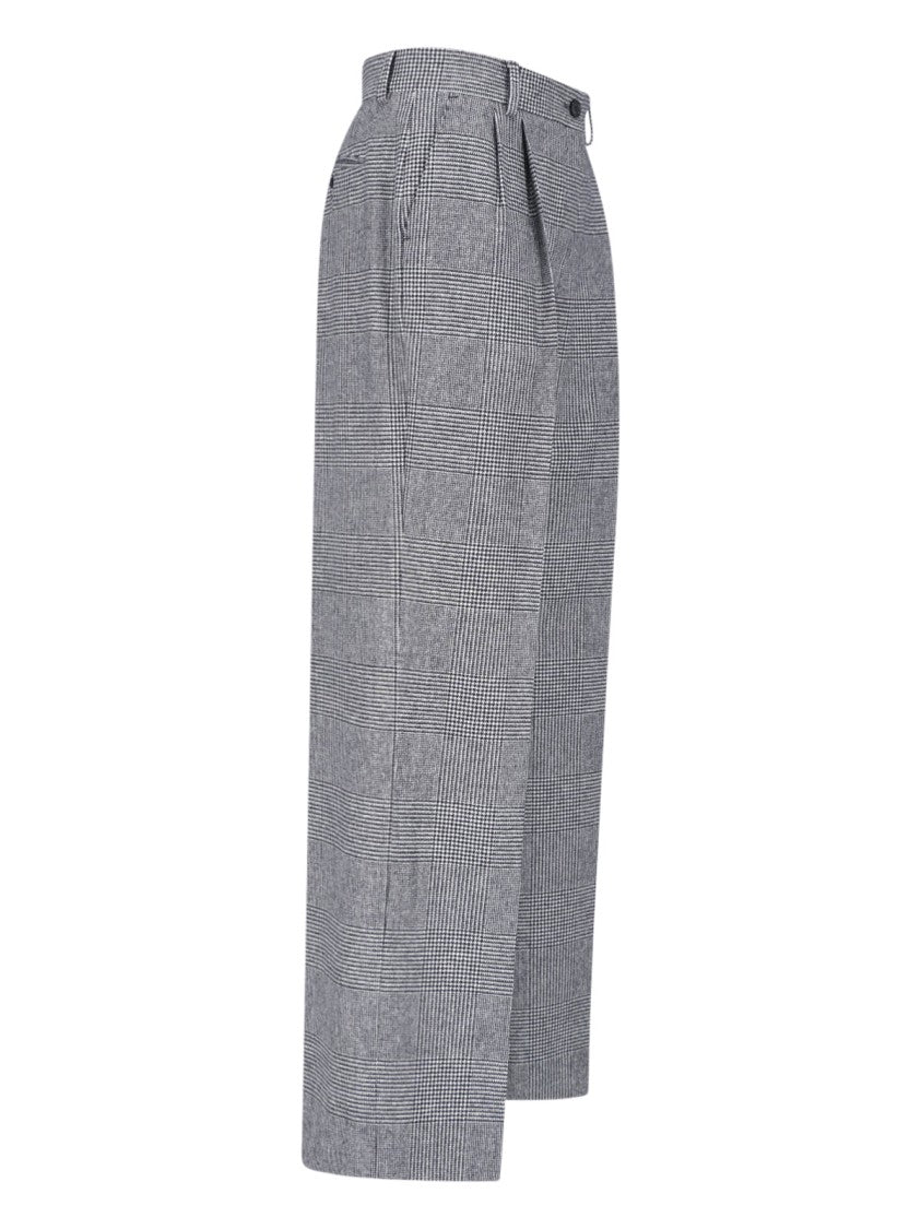Dolce & Gabbana Houndstooth Check Tailored Formal Pants