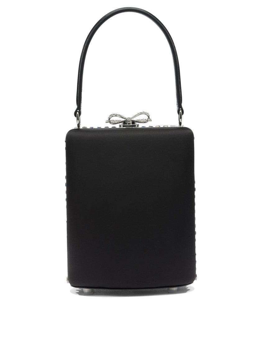 Self-Portrait Mini Multi Crystal Handbag