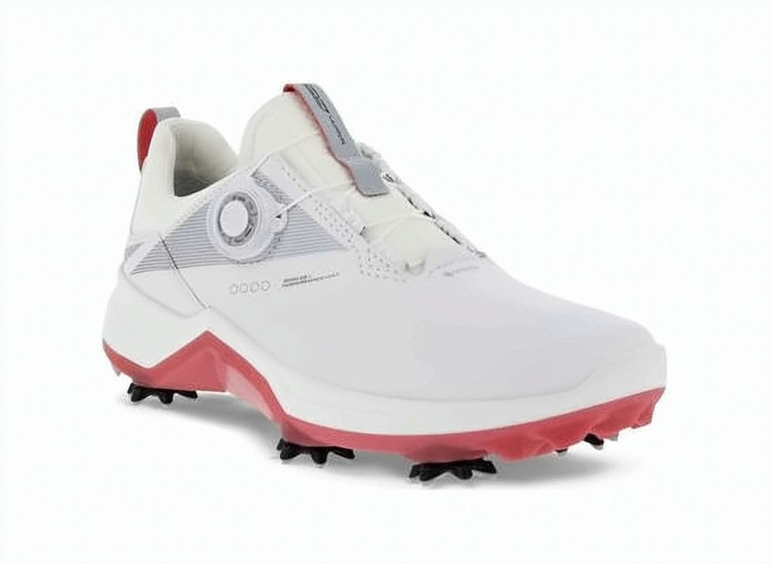 Ecco Sporty White Leather And Mesh Sneakers