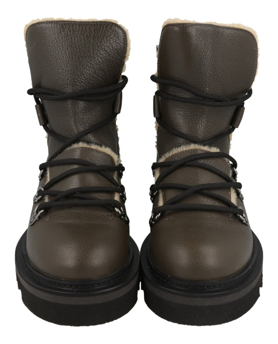 Ferragamo Elimo F Leather Boots