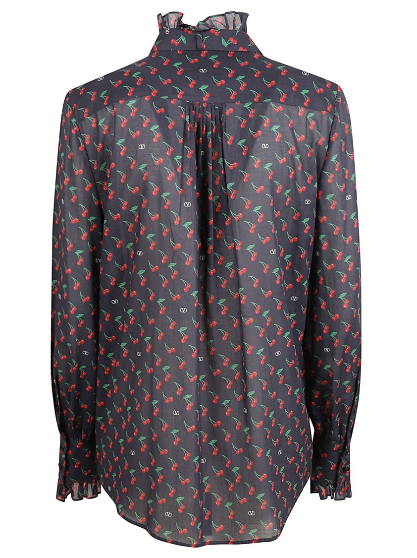 Valentino Garavani Cherry Print Shirt