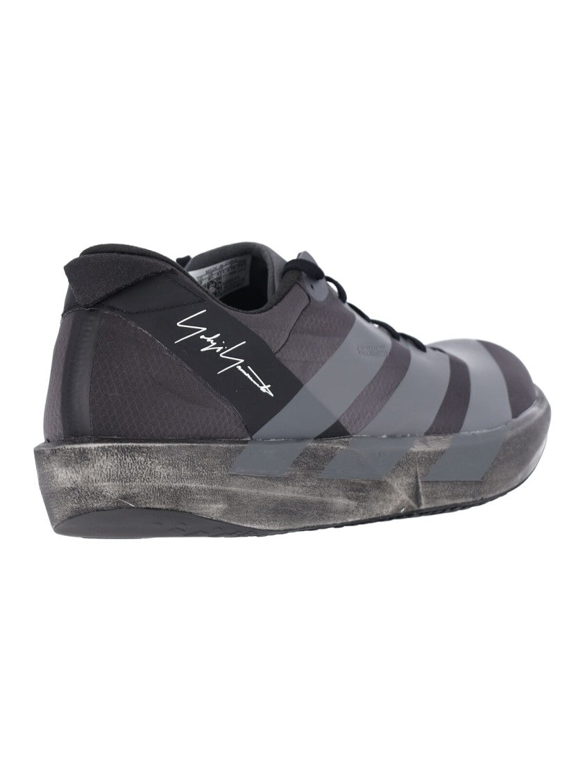 Y-3 Black Adios 9 Contrast Sneakers