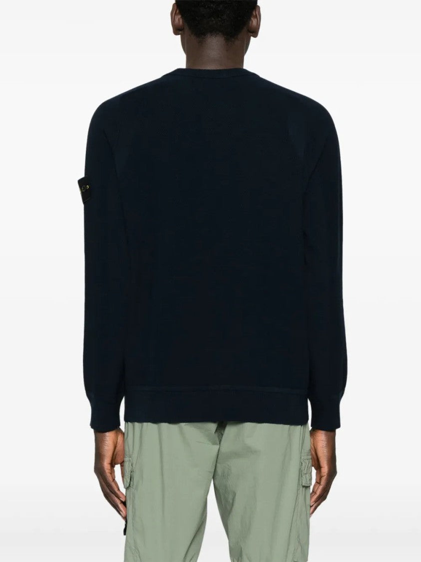 Stone Island Piqué-Weave Sweatshirt