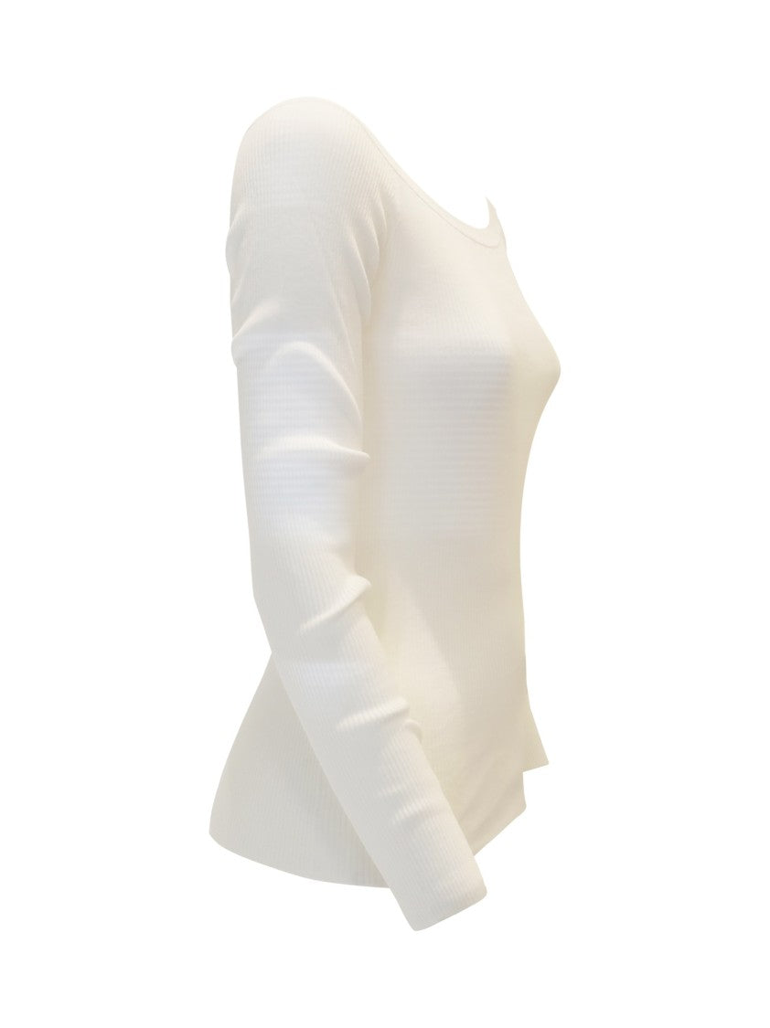 P.A.R.O.S.H. Cream Cotton Cipria24 Sweater