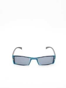 Markus Rectangular Sunglasses With Striking Blue And Black Contrast