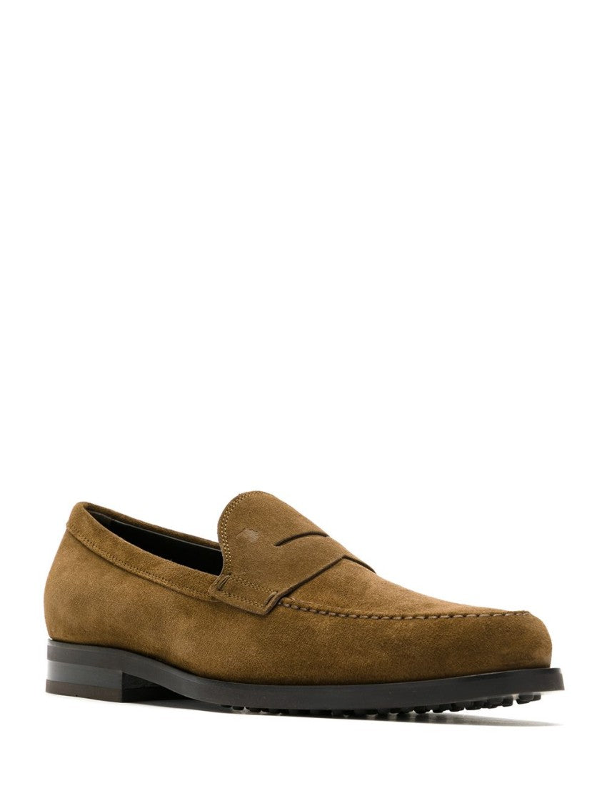 Tod's Suede Leather Loafers