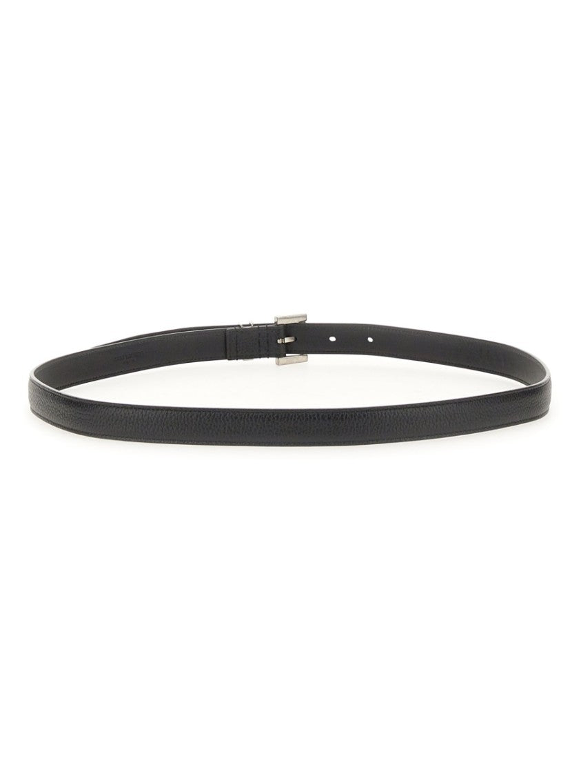 Saint Laurent "Cassandre" Thin Belt