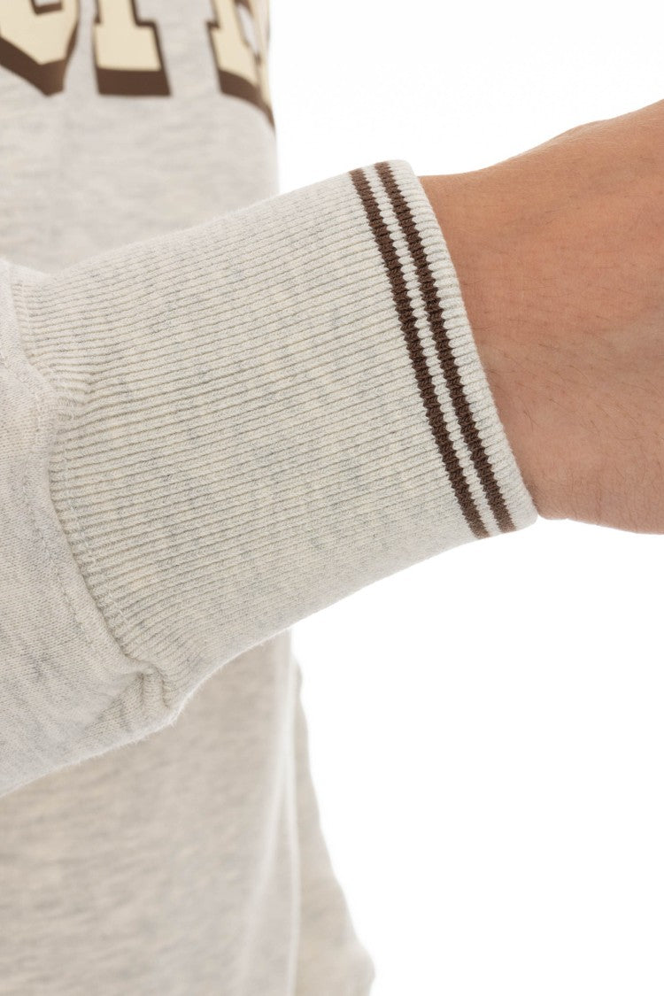 Autry Cotton Crewneck Sweatshirt With Logo