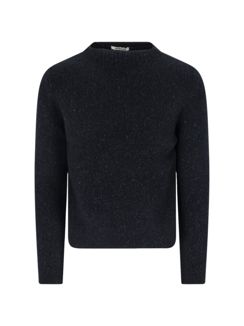 Auralee Cashmere Sweater – Black