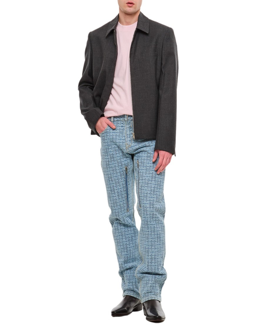 Givenchy Structured Zipped Jacket With Classic Collar And Tailored Fit