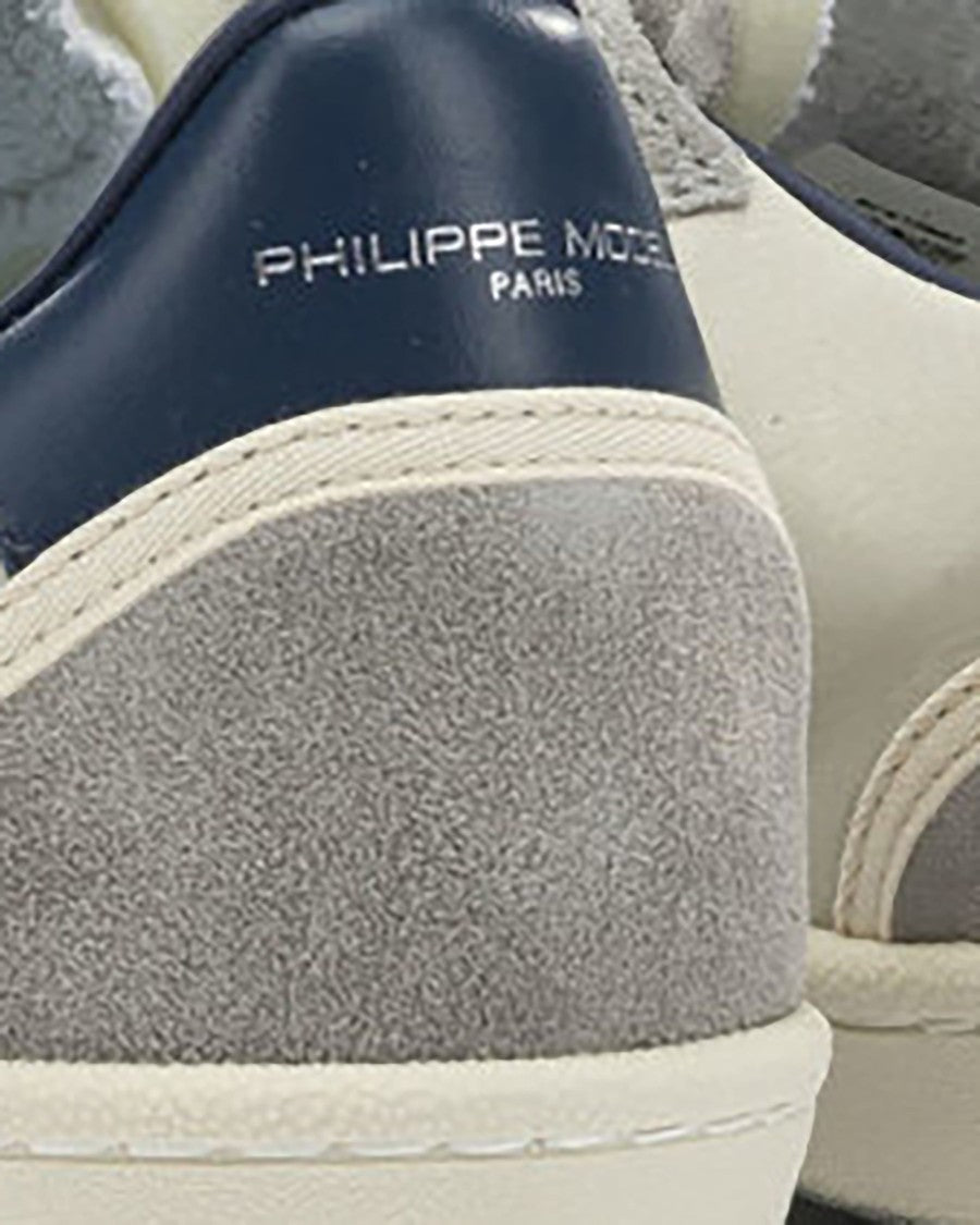 Philippe Model Low-Top Sneakers In Smooth White Leather