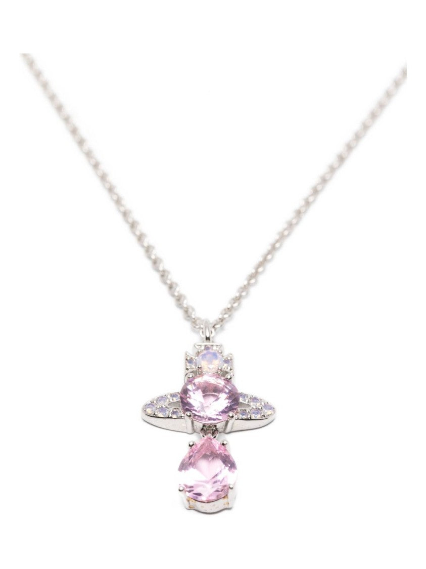 Vivienne Westwood Silver-Tone Orb Pendant Necklace