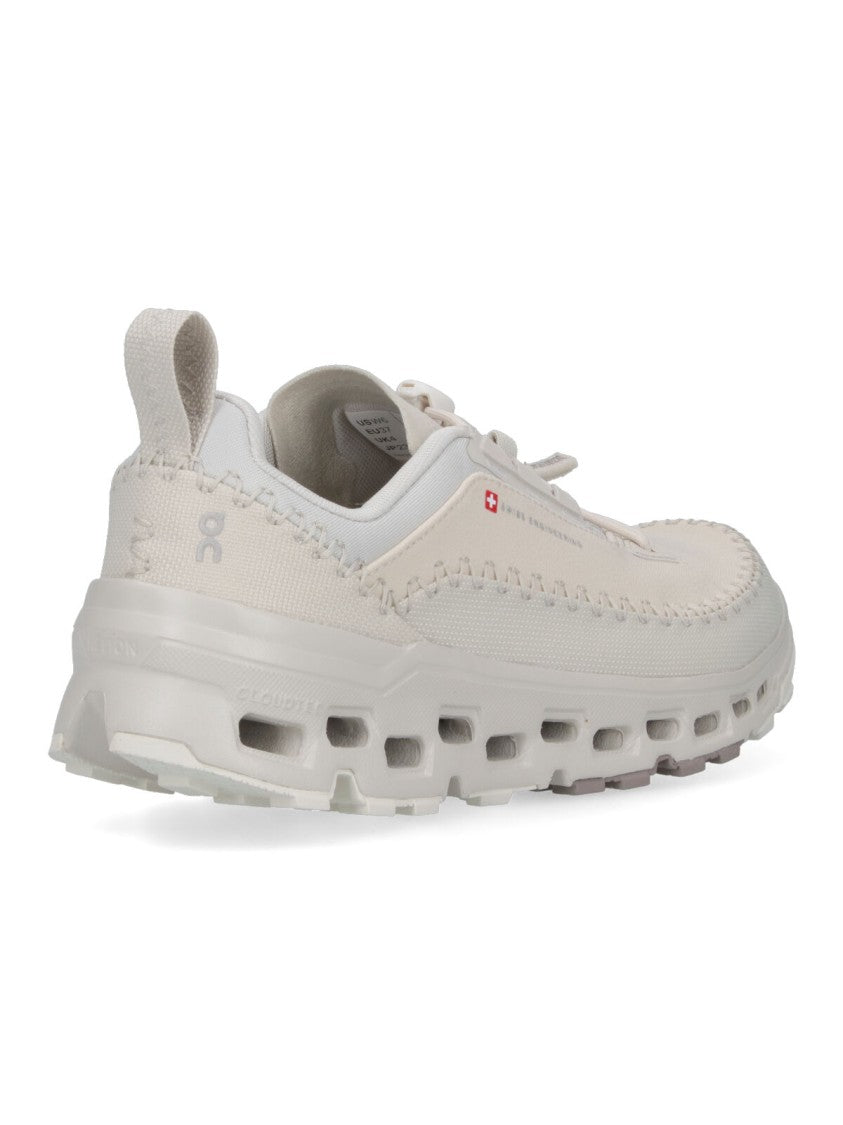 On Beige Cloudaway 2 Minimalist Mesh Sneakers