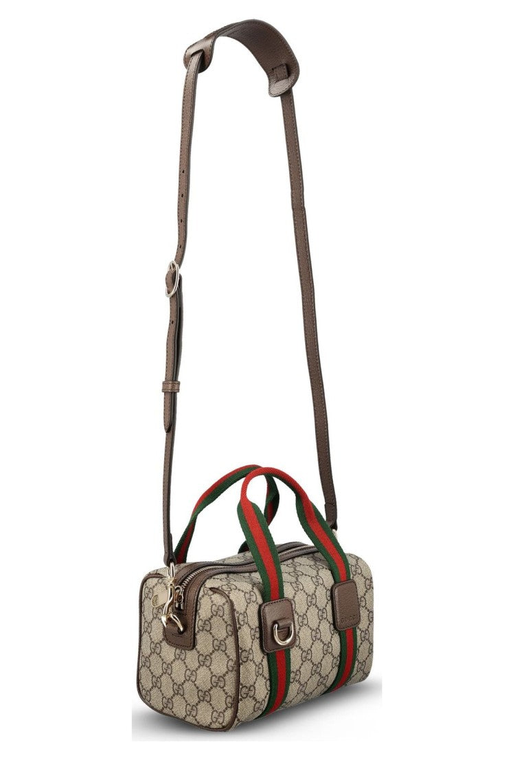 Gucci Rectangular Monogram Canvas Tote Bag