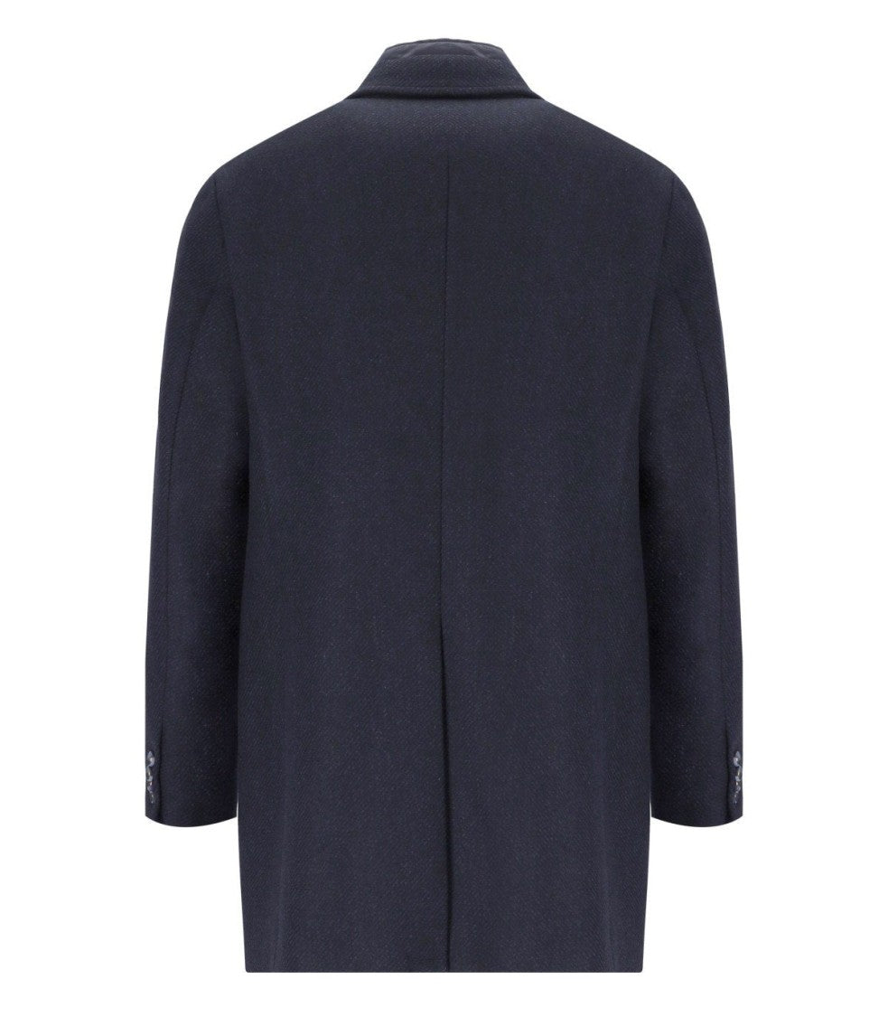 Manuel Ritz Melange Blue Coat