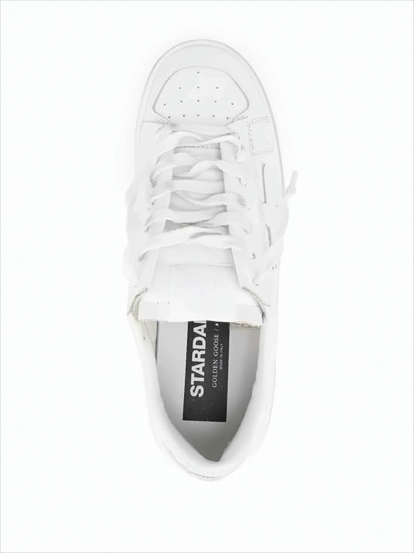 Golden Goose Minimalist White Low-Top Sneakers