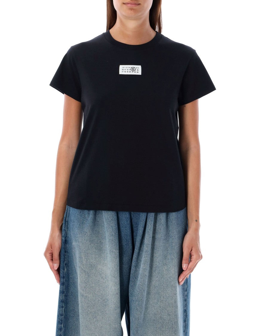 Mm6 By Maison Margiela Numeric Cotton Jersey T-Shirt