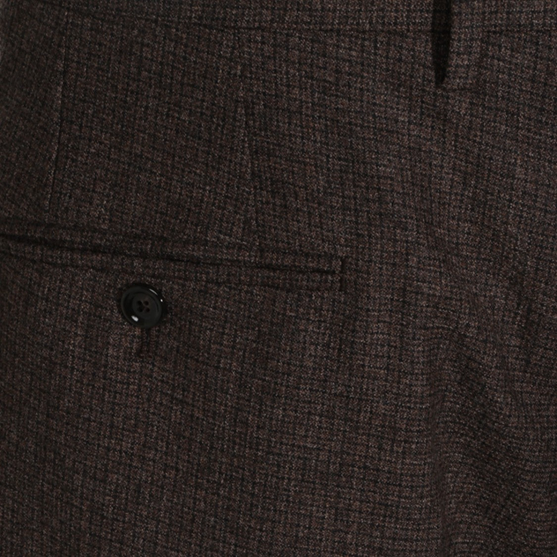 Lardini Slim-Fit Tailored Trousers With Checkered Pattern