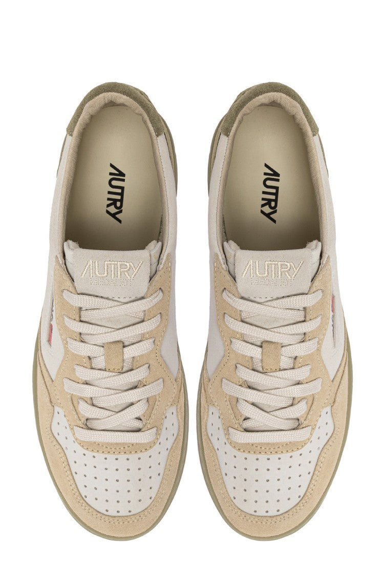 Autry Medalist Triple Suede Sneakers