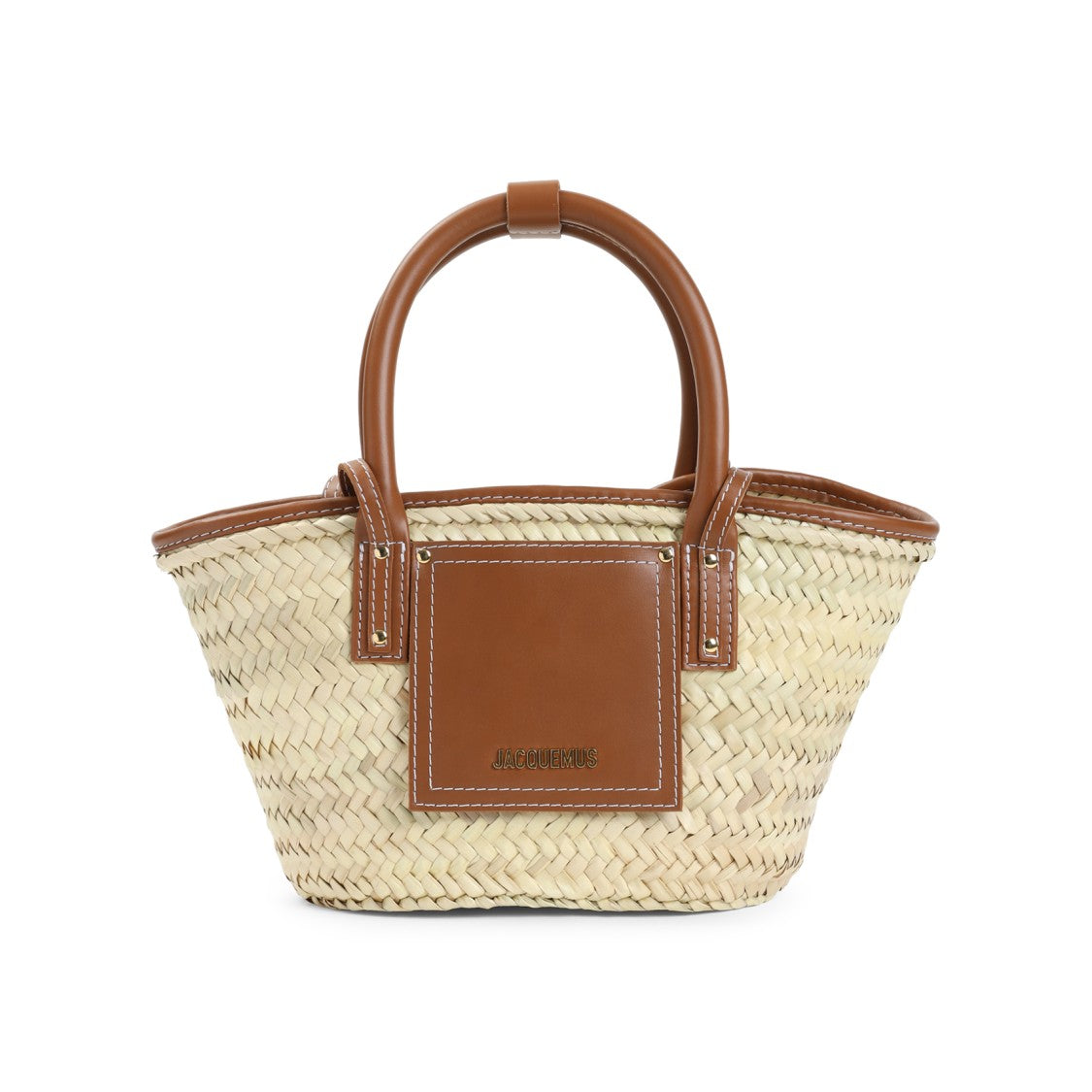 Jacquemus Woven Leather Handbag